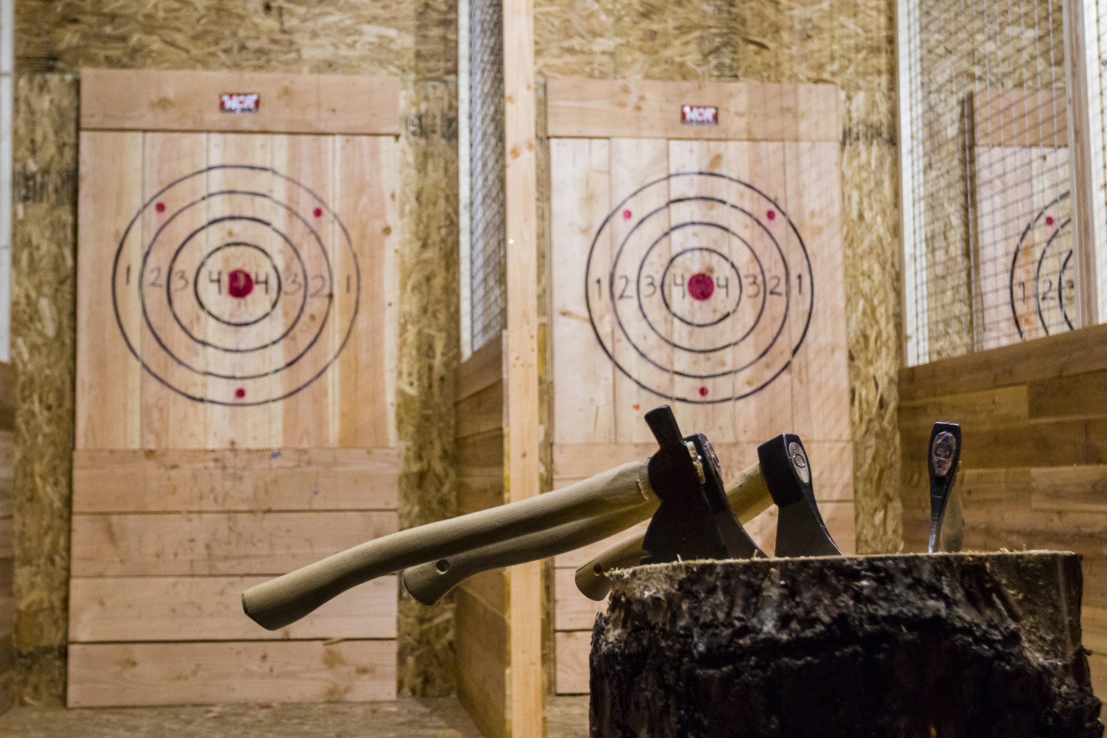Date Night Axe Throwing in Mansfield.